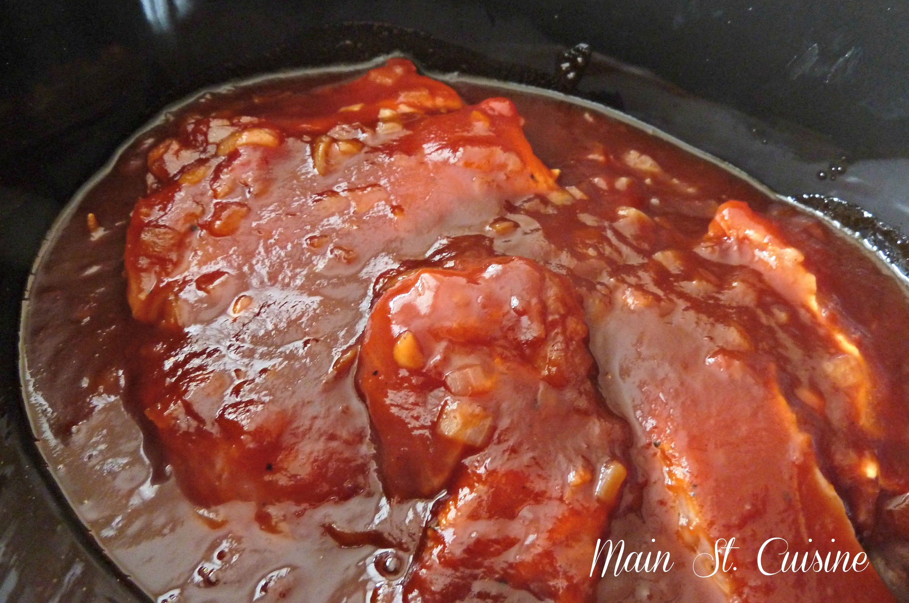 Pork Ribs Slow Cooker
 Country Style BBQ Pork Ribs