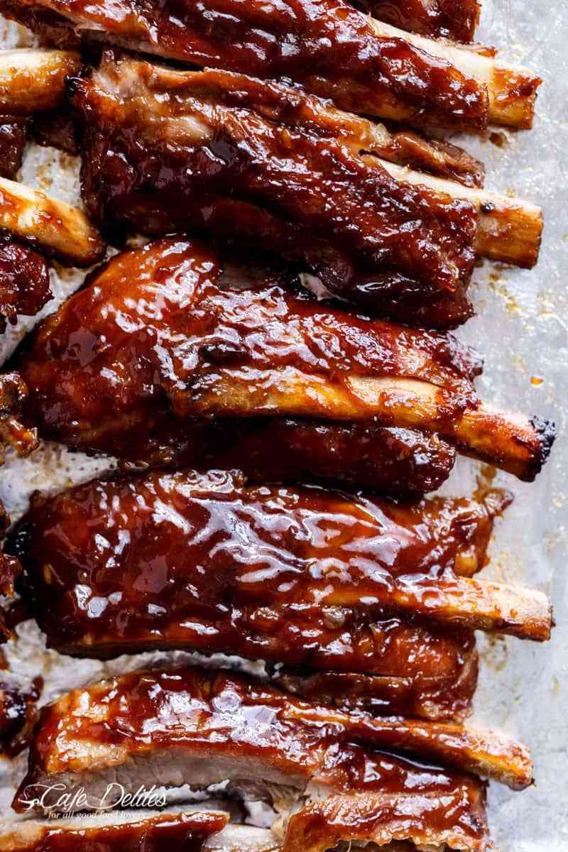 Pork Ribs Slow Cooker
 Slow Cooker Barbecue Ribs Cafe Delites