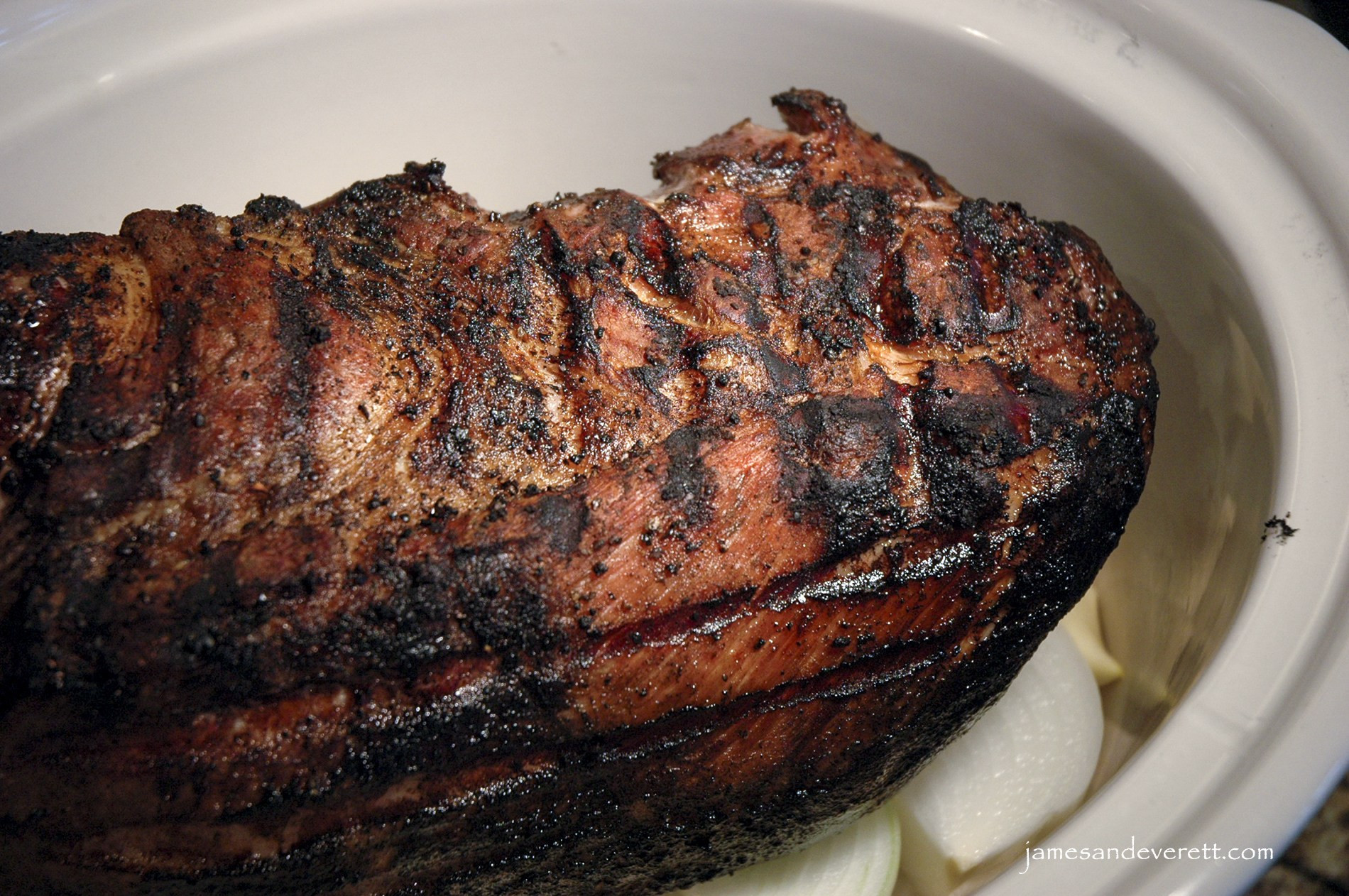 Pork Shoulder Crock Pot
 Cooking the Perfect Pork Shoulder Roast – James & Everett