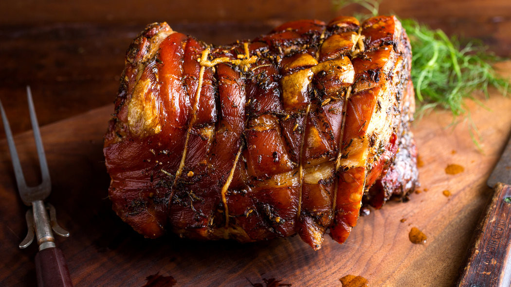 Pork Shoulder In Oven
 A Porchetta Pork Roast Recipe The New York Times