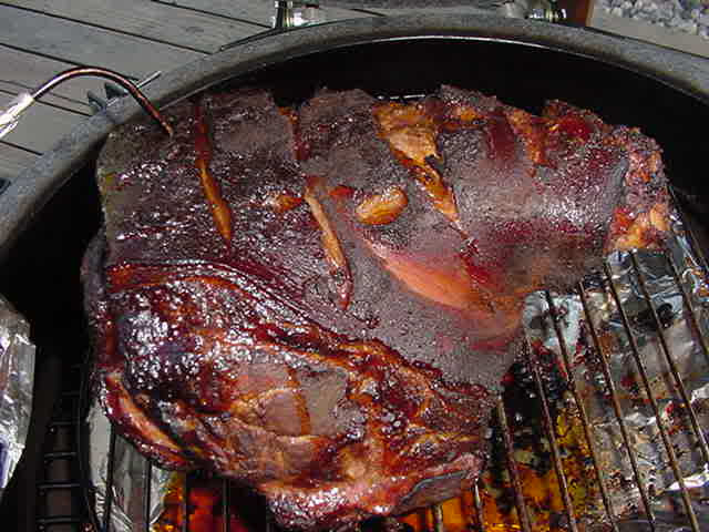 Pork Shoulder Picnic
 Playing With Fire and Smoke PORK Pork Shoulder butt