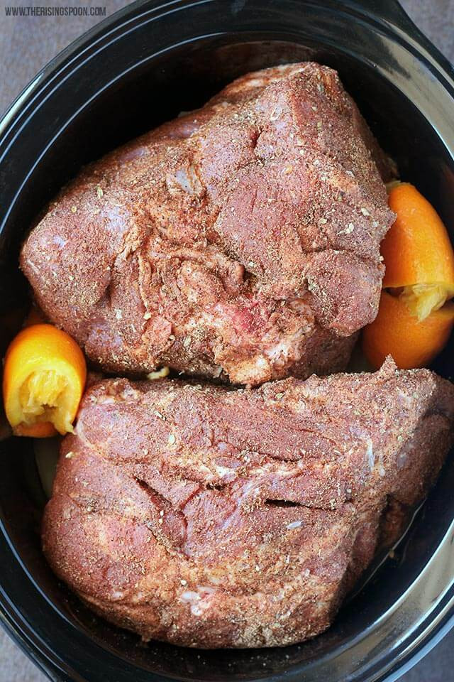 Pork Shoulder Roast Slow Cooker
 Slow Cooker Pork Shoulder For Pulled Pork & Carnitas