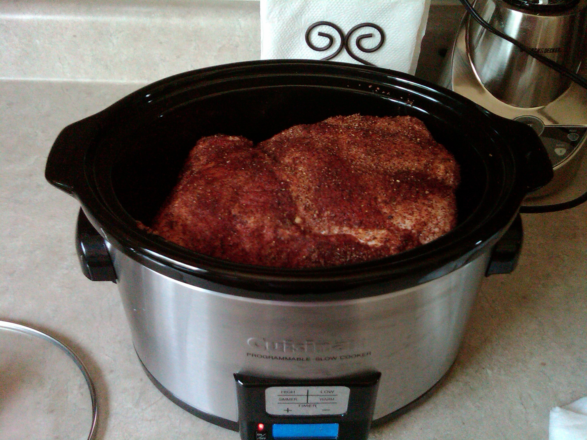 Pork Shoulder Roast Slow Cooker
 pork shoulder rub slow cooker