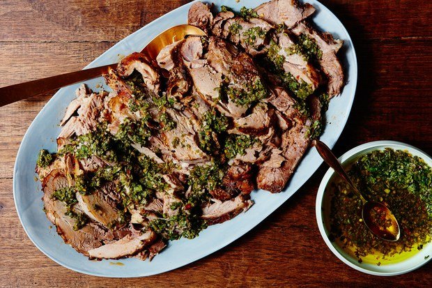 Pork Shoulder Roast Slow Cooker
 Pork Shoulder With Zesty Basil Sauce You Can Make Easily