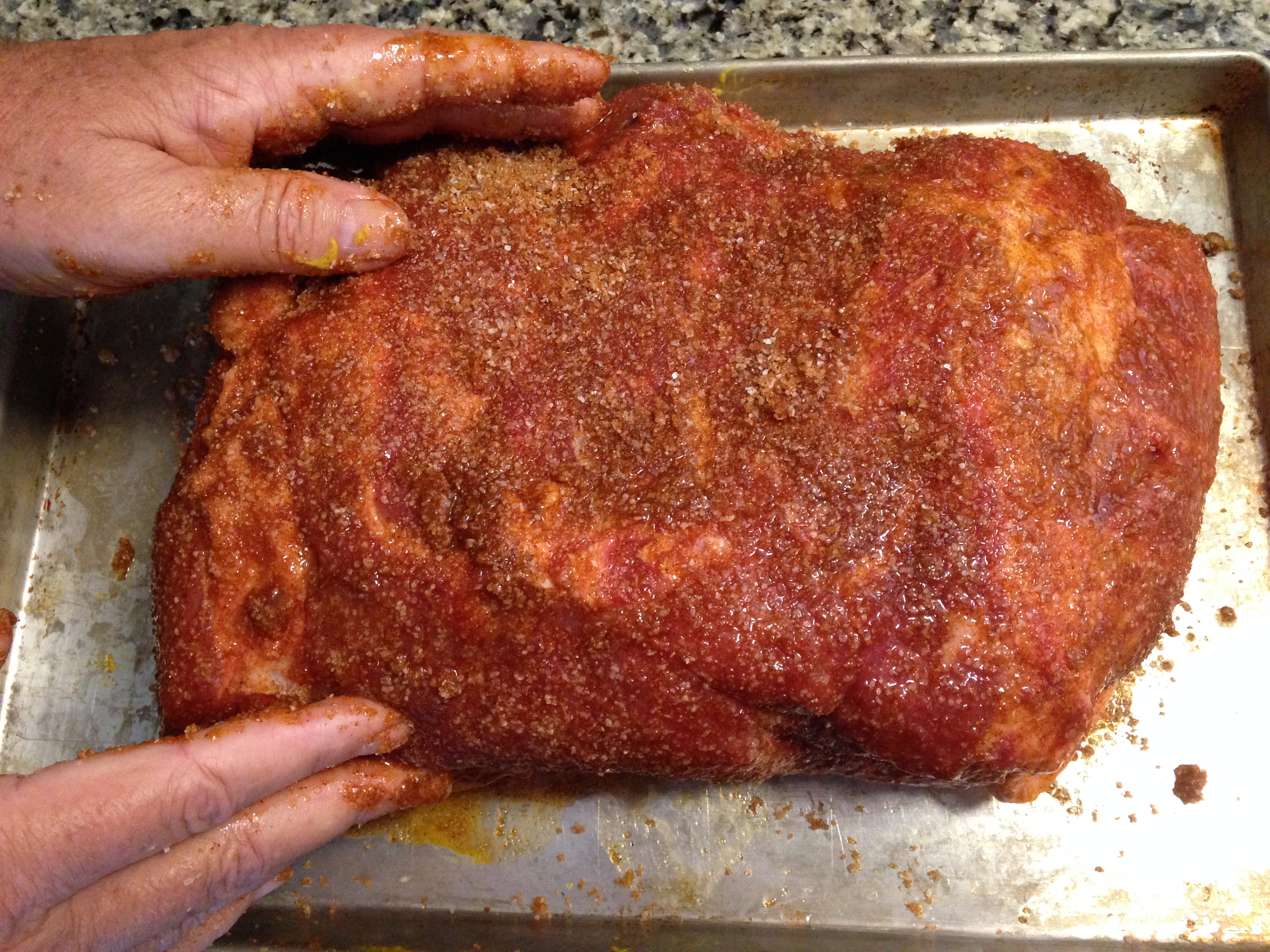 Pork Shoulder Rub
 Pulled Pork Barbecue The Border Cook Mexican and Tex