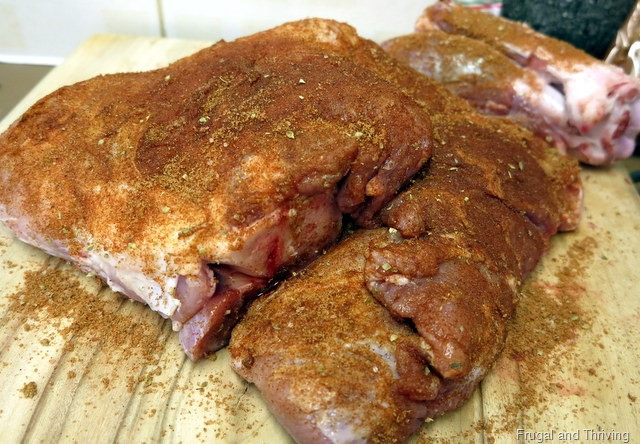 Pork Shoulder Rub
 Slow cooked pork shoulder