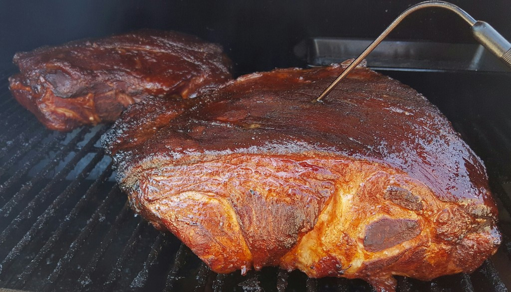 Pork Shoulder Temperature
 Learning To Smoke