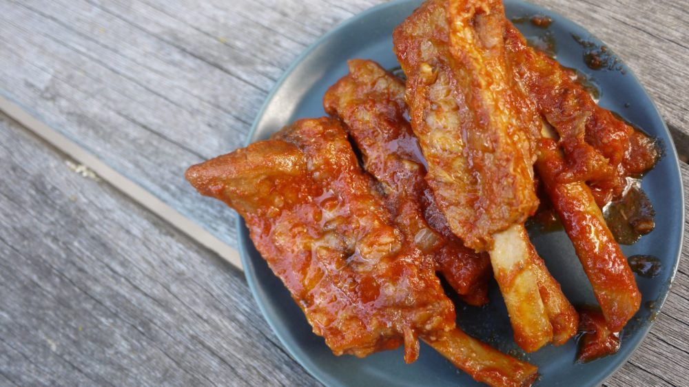 Pork Spare Ribs Slow Cooker
 Slow Cooker BBQ Pork Spare Ribs what great grandma ate