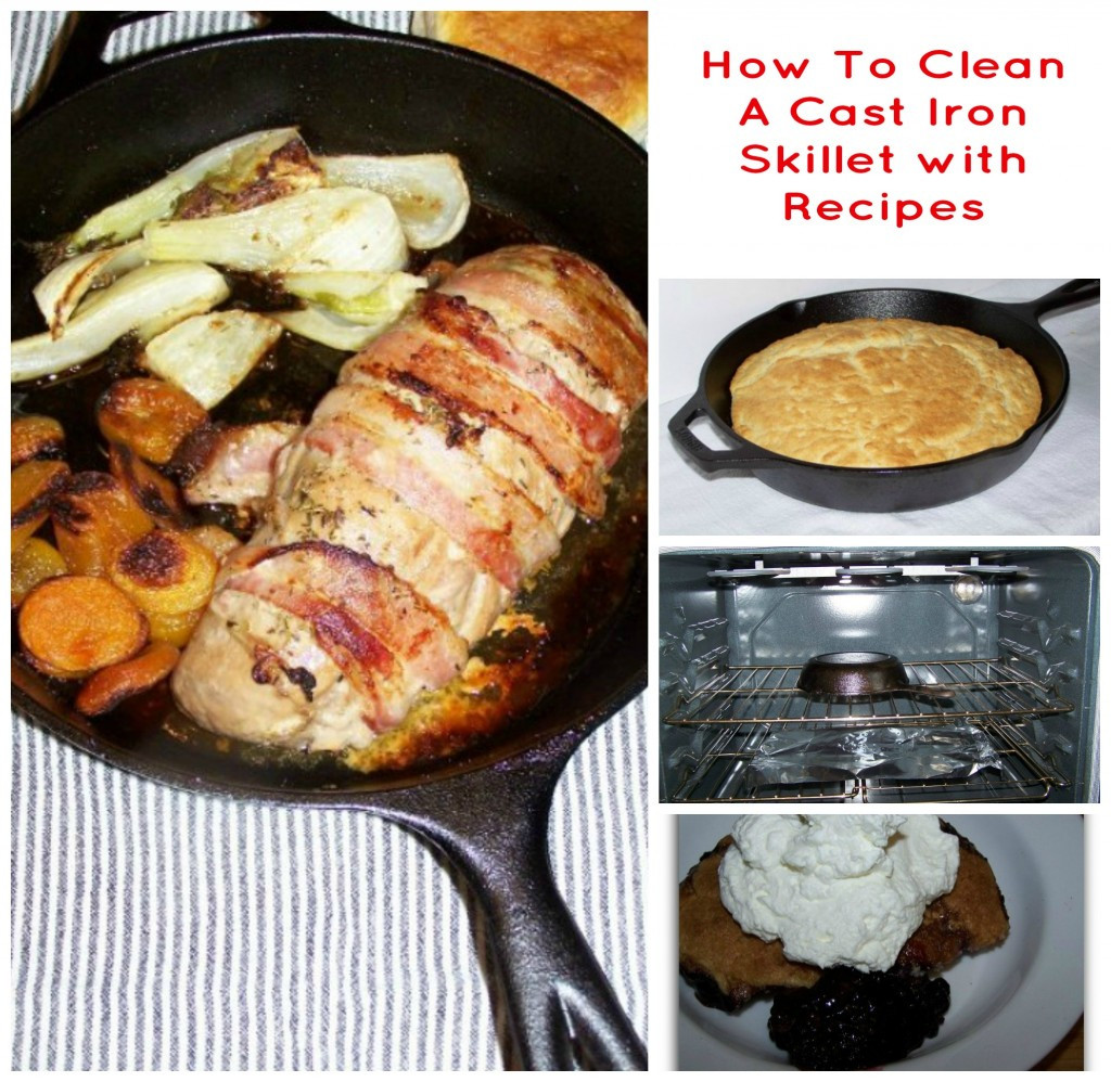 Pork Tenderloin Cast Iron
 Cast Iron Skillet & Pan Recipes Blackberry Cobbler and