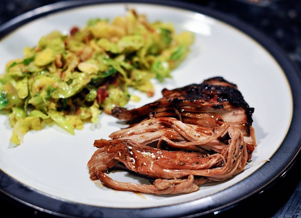 Pork Tenderloin In Crockpot
 Brown Sugar and Balsamic Glazed Pork Loin Burn This Mama