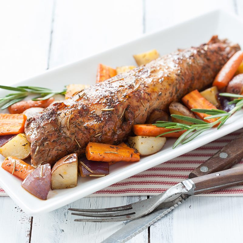 Pork Tenderloin Roast
 Roasted Pork Tenderloin with Rosemary Recipe