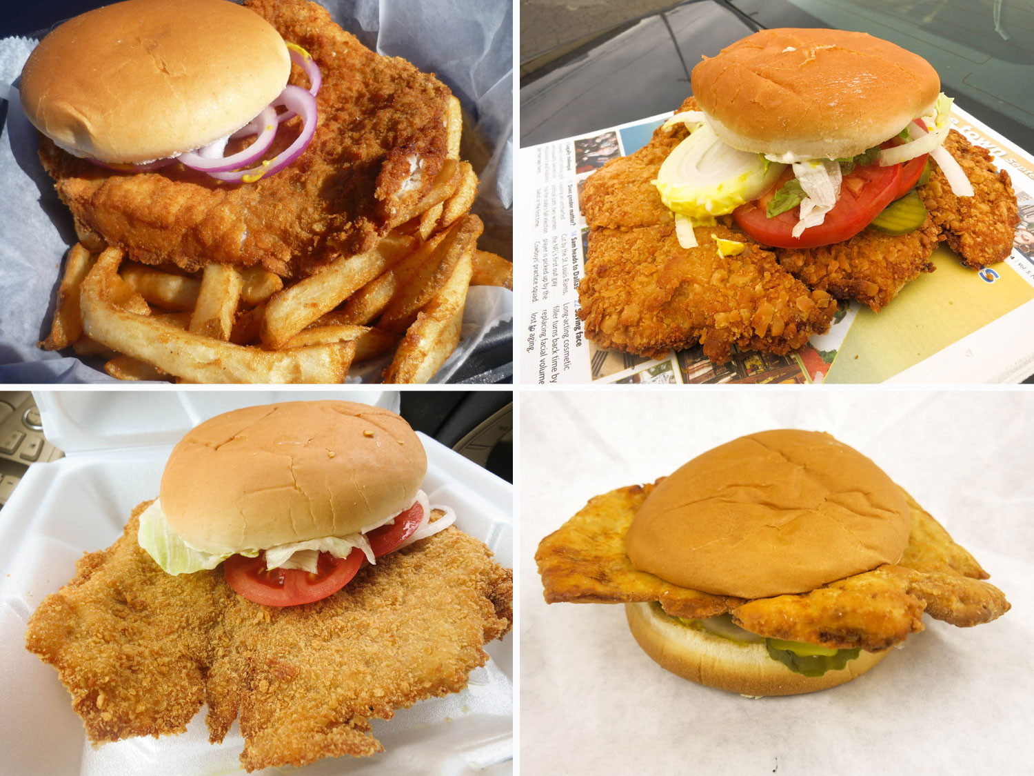 Pork Tenderloin Sandwich
 The Best Breaded Pork Tenderloin Sandwiches in the Midwest