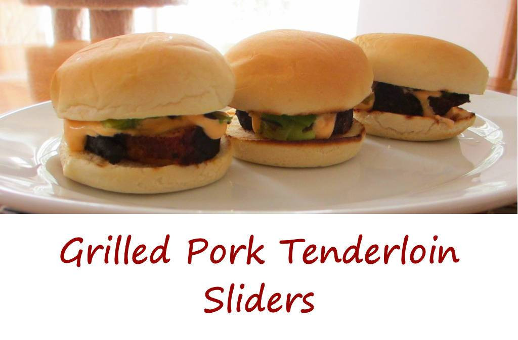 Pork Tenderloin Sliders
 Grilled Pork Tenderloin Sliders with Chipotle Lime