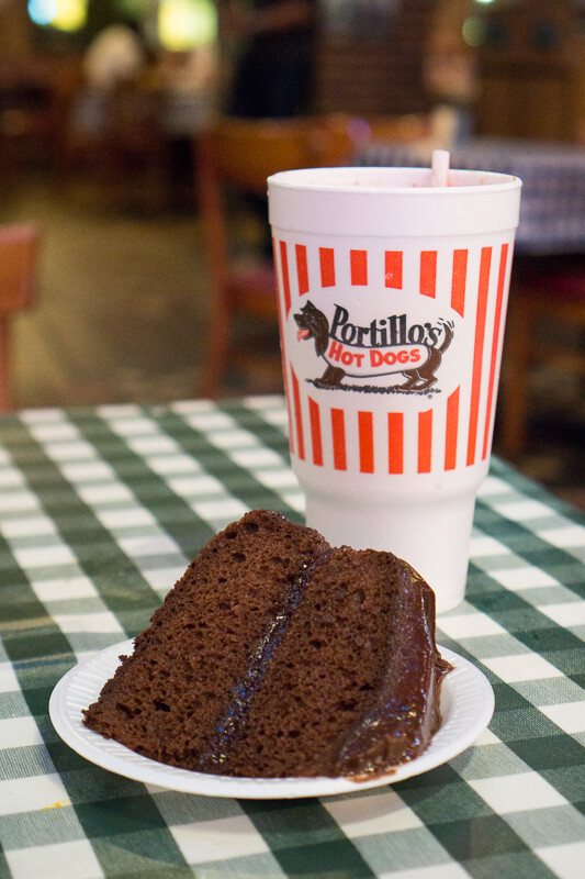 Portillos Chocolate Cake Shake
 No Bake Chocolate Cake Shake nommymommy