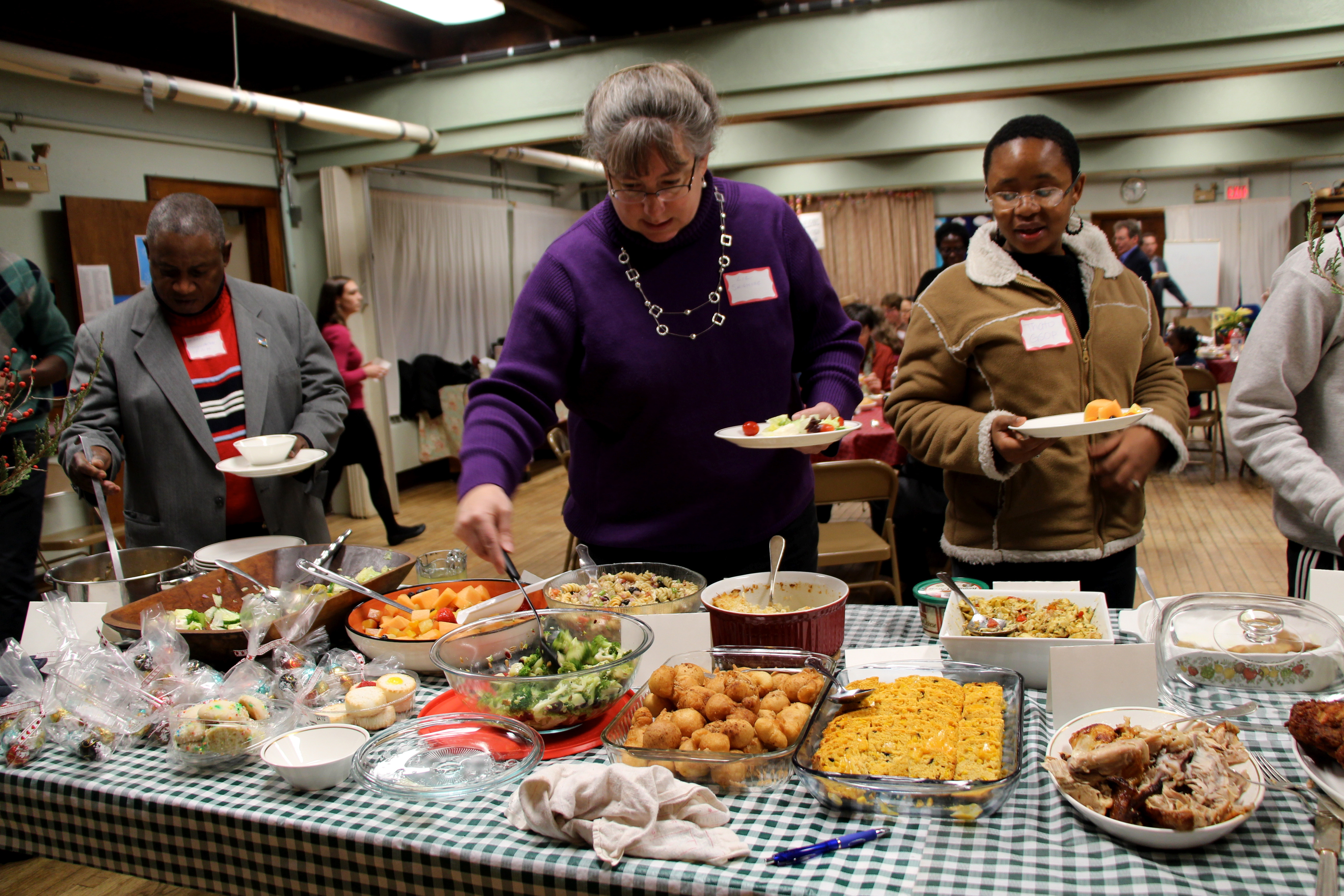 Pot Luck Dinner
 Congolese Americans Finding a Home in New England