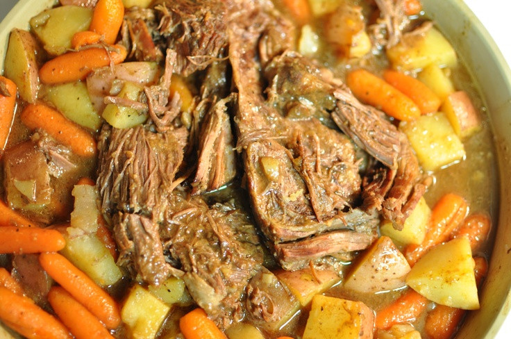 Pot Roast With Onion Soup Mix
 Chuck Pot Roast 1 package lipton onion soup mix Tony