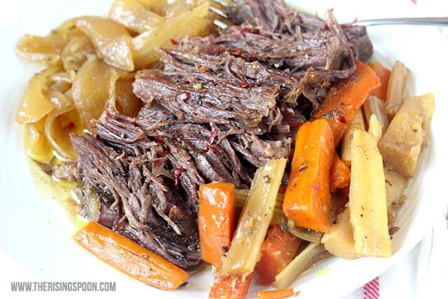 Pot Roast With Onion Soup Mix
 Slow Cooker Pot Roast with Homemade ion Soup Mix