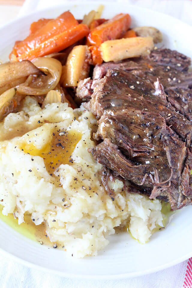 Pot Roast With Onion Soup Mix
 Slow Cooker Pot Roast with Homemade ion Soup Mix