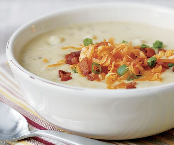 Potato And Bacon Soup
 35 best images about fort Cooking on Pinterest