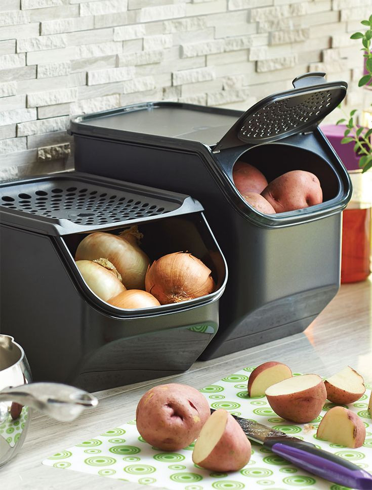 Potato And Onion Storage
 90 best Tupperware images on Pinterest