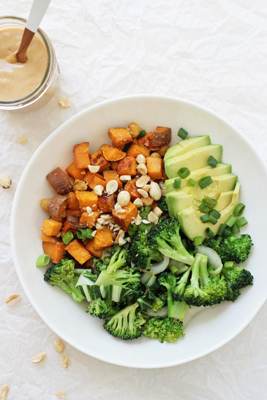 Potato Bowl 2018
 Peanut Chickpea Sweet Potato Bowls Cook Nourish Bliss