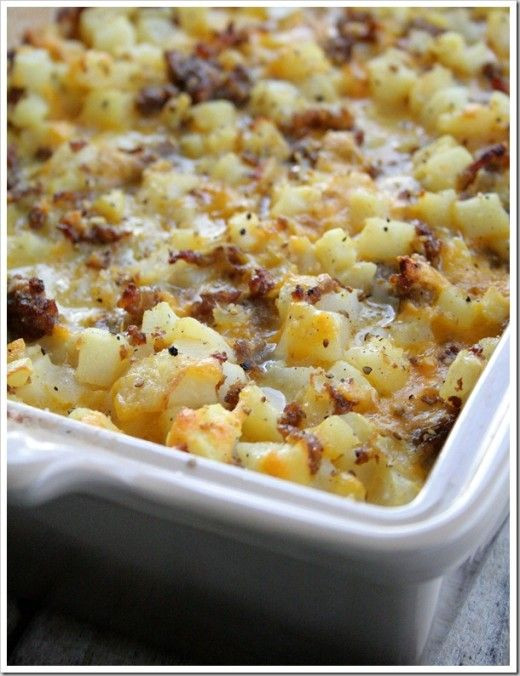 Potato Breakfast Casserole
 Cheesy Potato Breakfast Casserole Recipe — Dishmaps