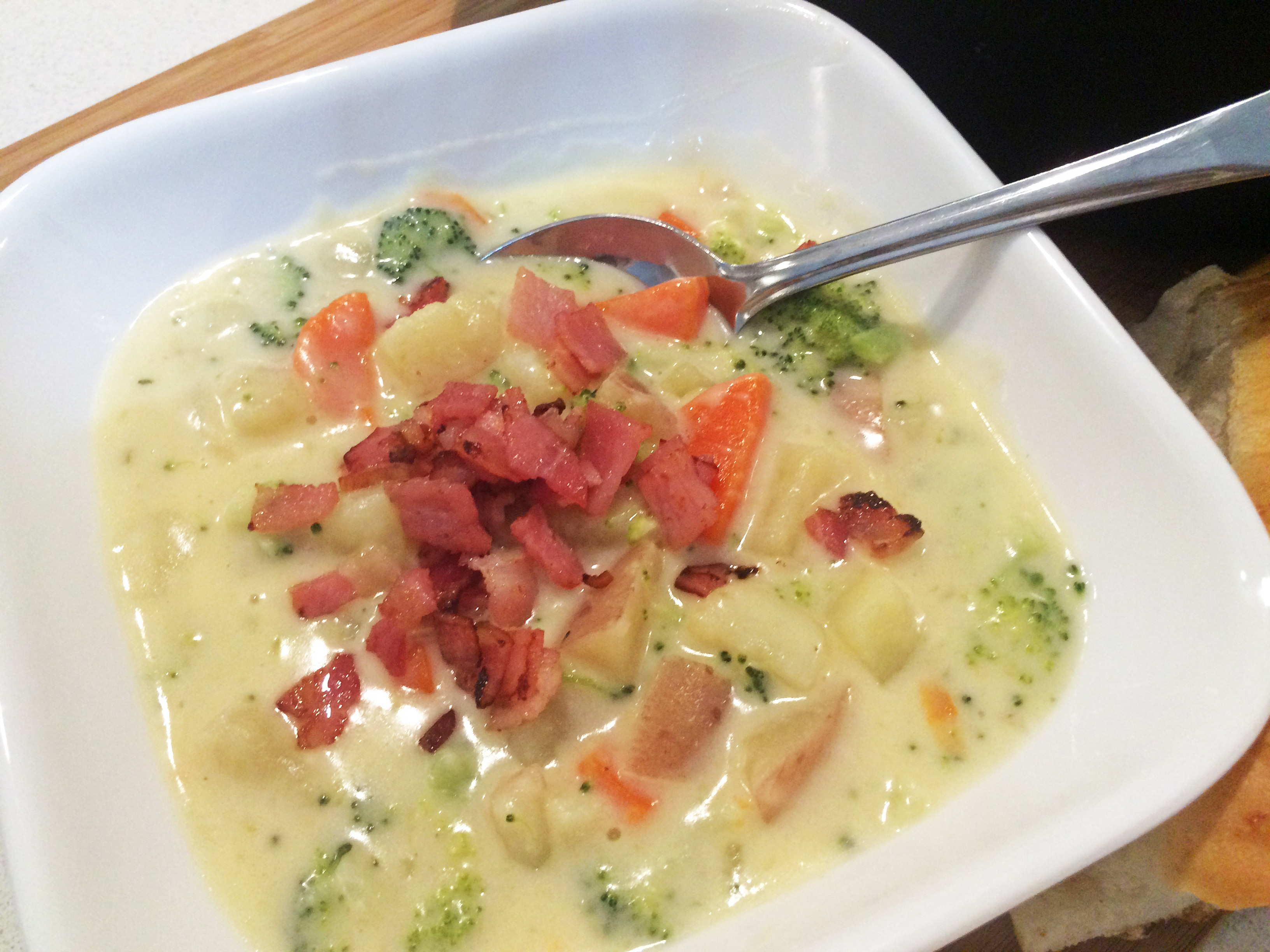 Potato Broccoli Soup
 Cheesy Potato and Broccoli Soup Recipe Mum s Lounge
