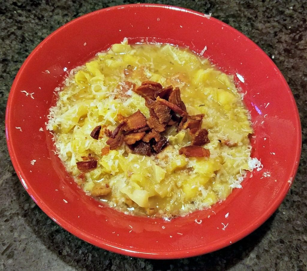 Potato Cabbage Soup
 Bacon Potato and Cabbage Soup fort Food Recipe