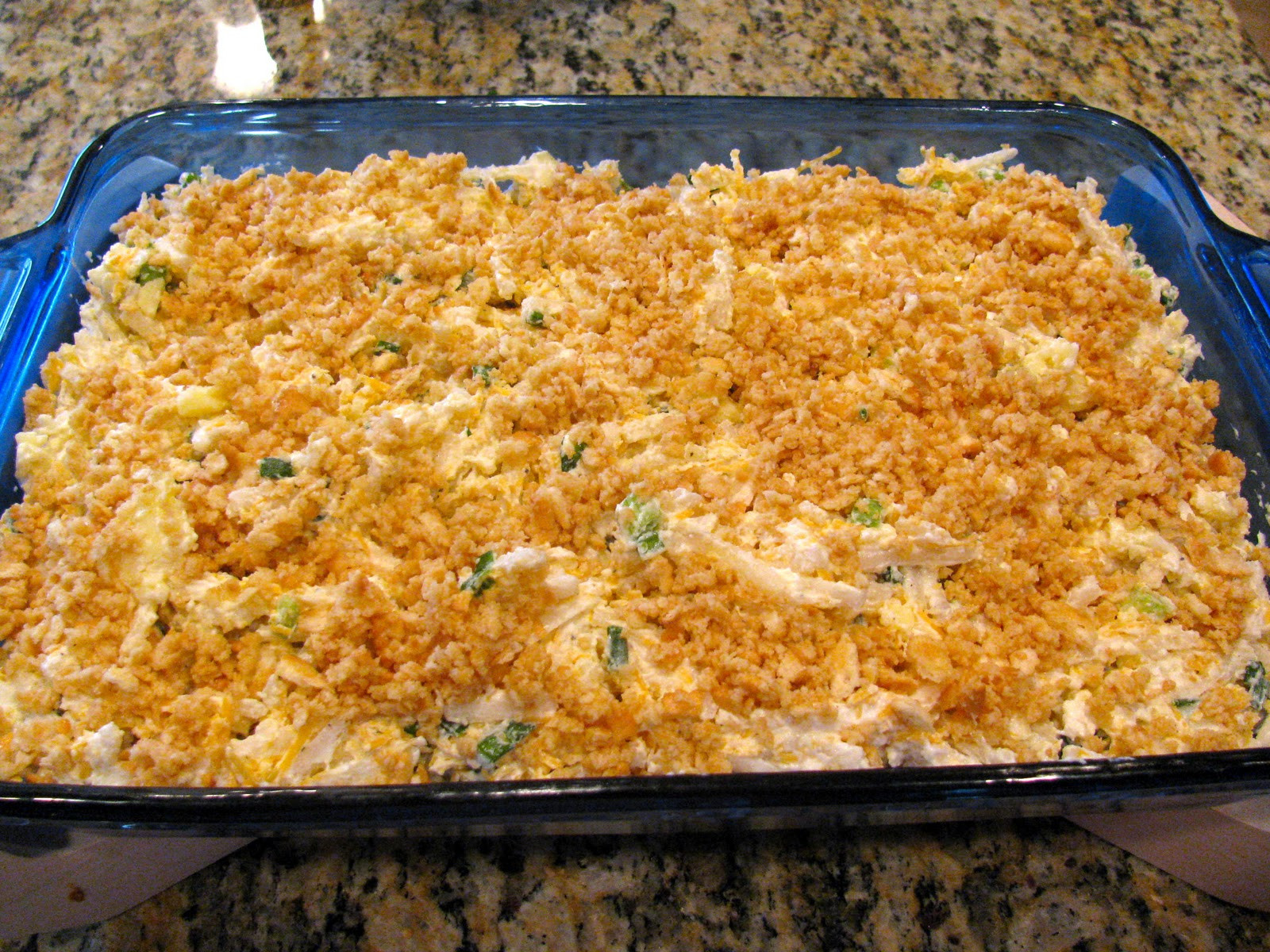 Potato Casserole With Corn Flakes
 Rita s Recipes Cheesy Potato Casserole