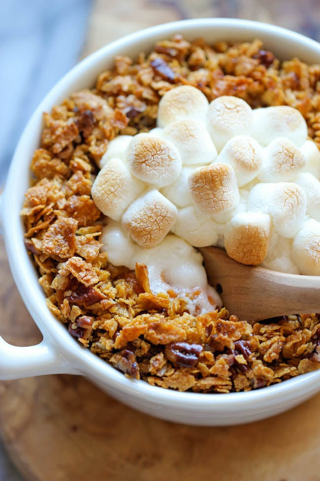 Potato Casserole With Corn Flakes
 how long to bake sweet potato casserole