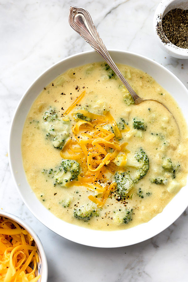 Potato Cheddar Soup
 Broccoli Cheese and Potato Soup