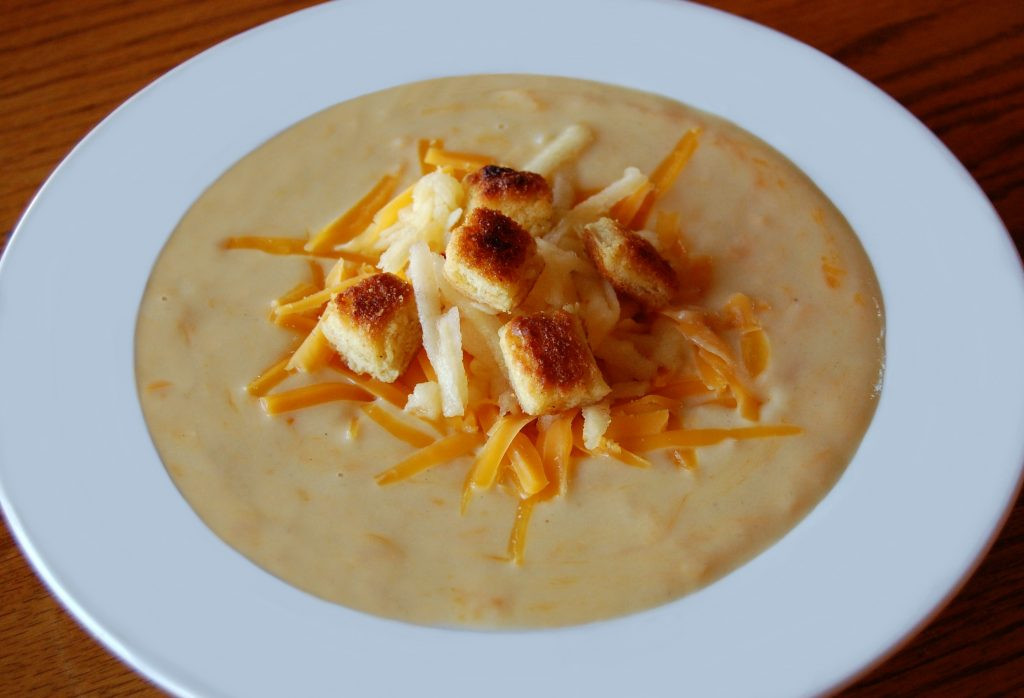 Potato Cheddar Soup
 Apple Potato Cheddar Soup