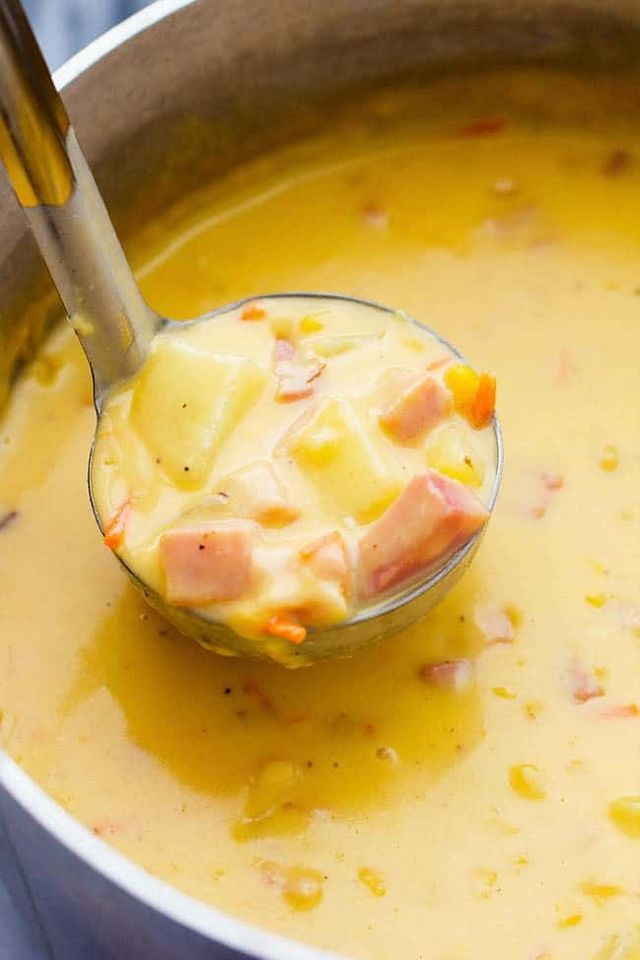 Potato Cheddar Soup
 Ham and Potato Cheddar Soup The Recipe Critic