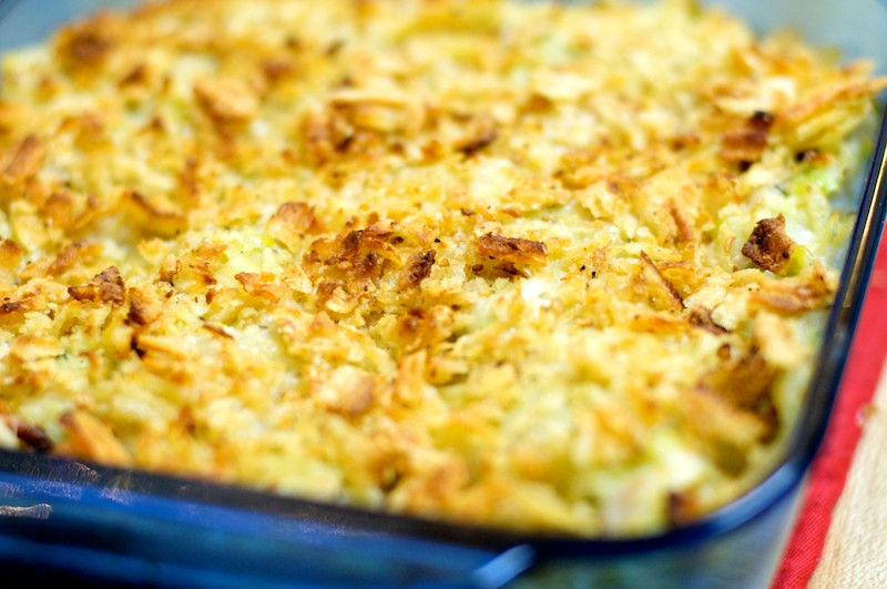 Potato Chip Casserole
 tuna casserole with potato chips