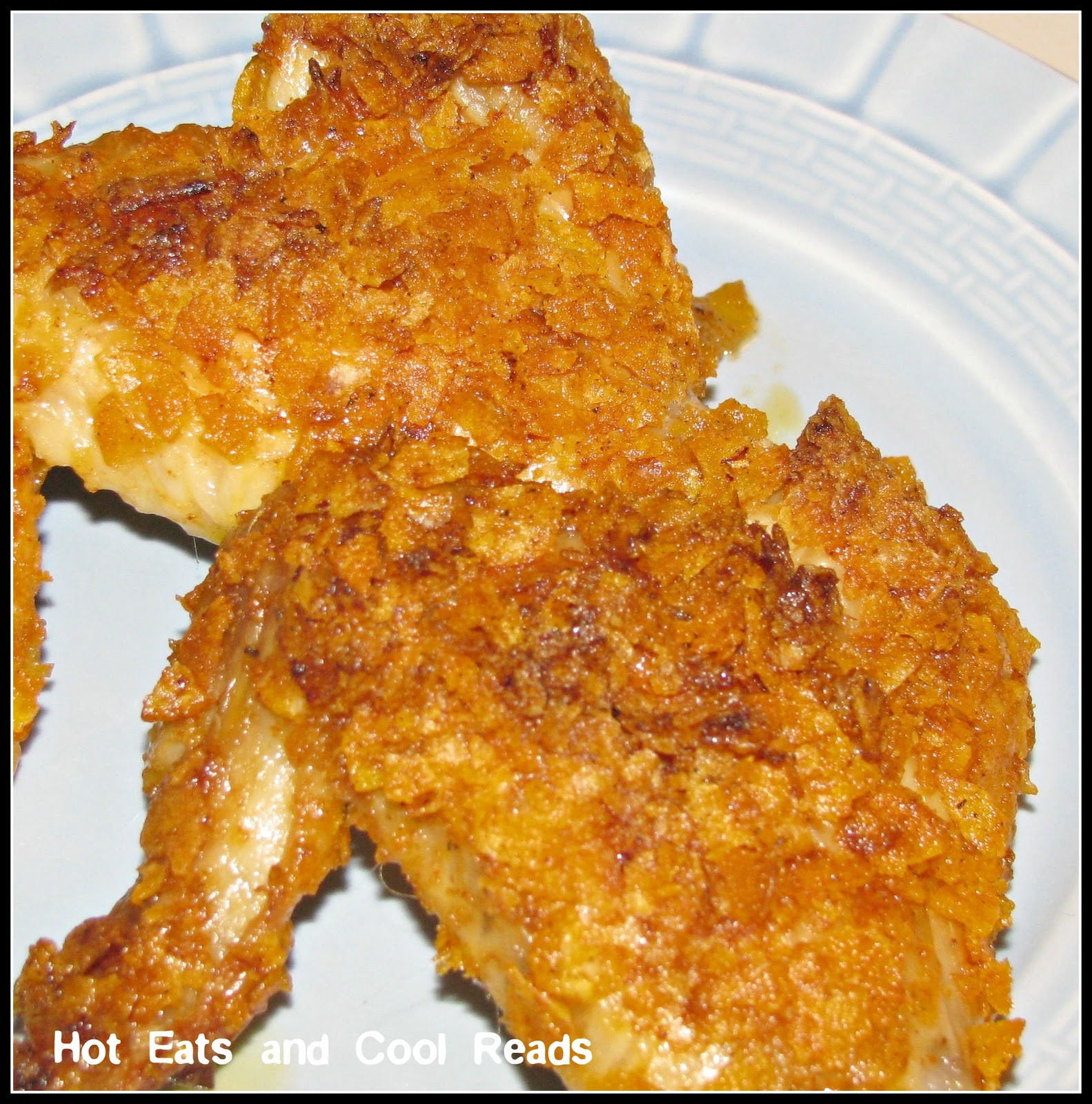 Potato Chip Chicken
 Hot Eats and Cool Reads Lemon Pepper Shrimp Crackers Recipe
