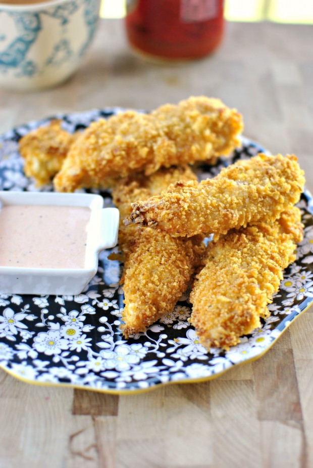 Potato Chip Chicken
 Simply Scratch Potato Chip Crusted Chicken Tenders