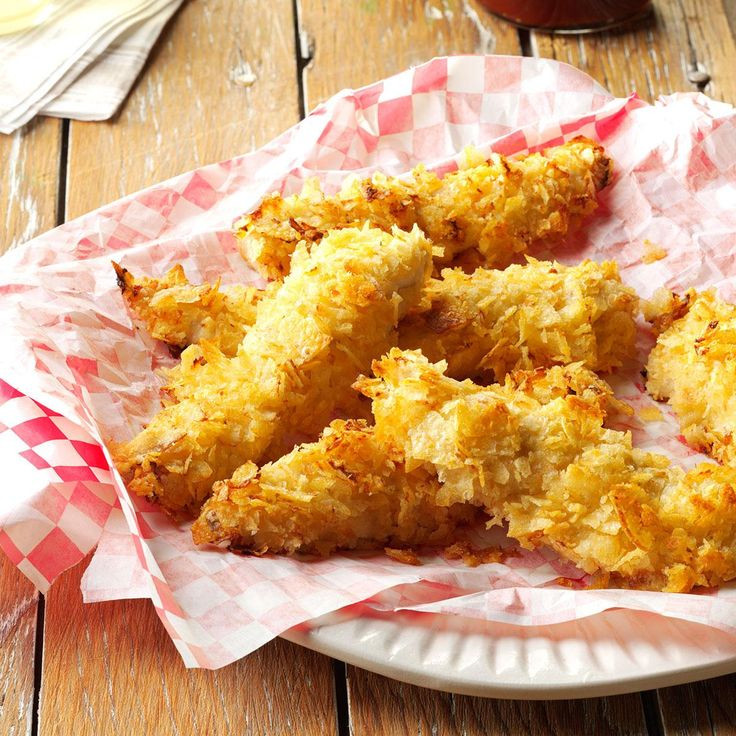 Potato Chip Chicken
 Potato Chip Chicken Strips Recipe