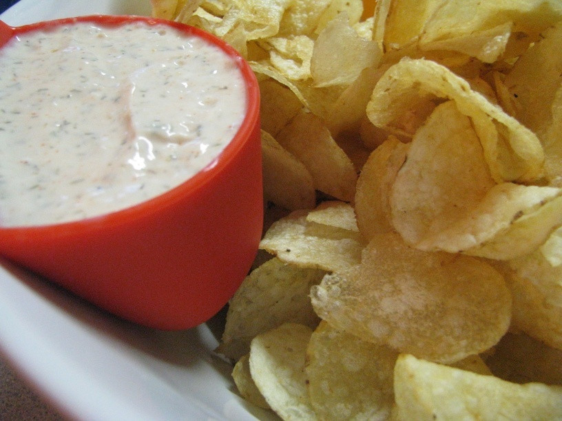 Potato Chip Dip
 yogurt potato chip dip Saucy Dipper