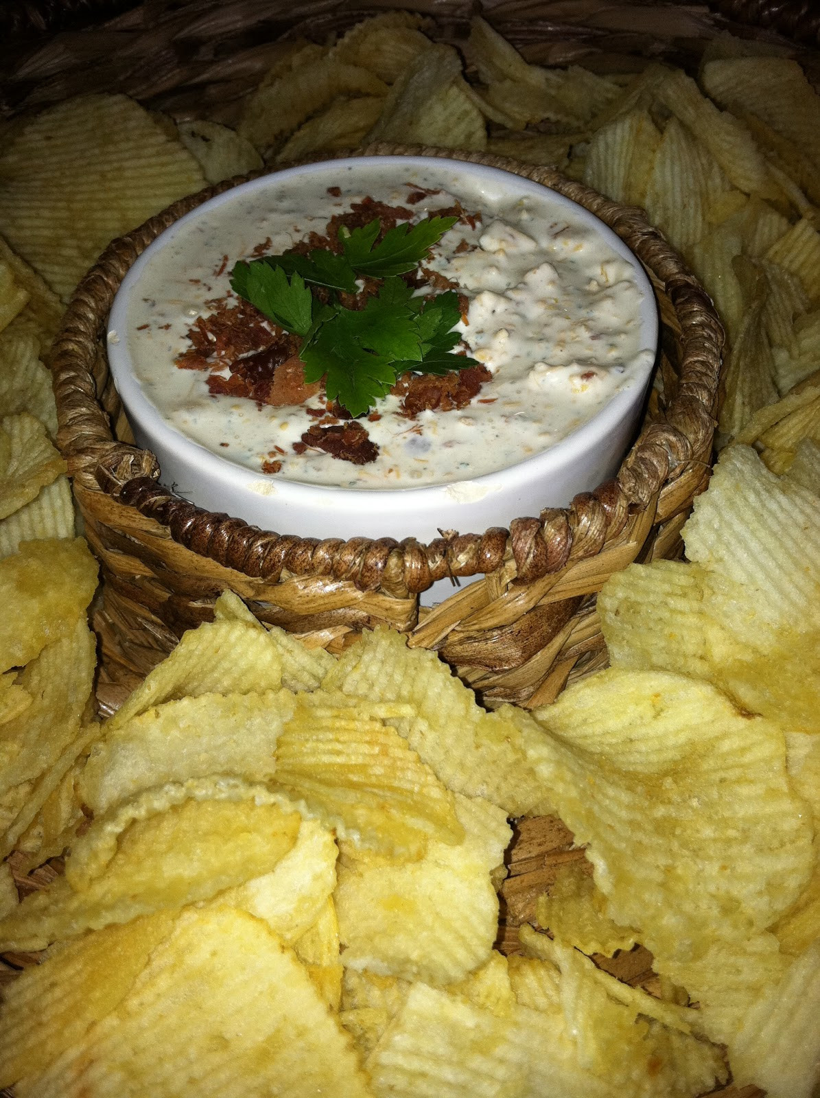 Potato Chip Dip
 Dream Home Cooking Girl I love living in the South where