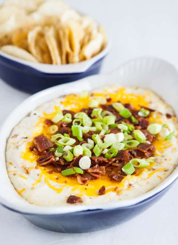 Potato Chip Dip
 Eclectic Recipes Loaded Potato Chip Dip