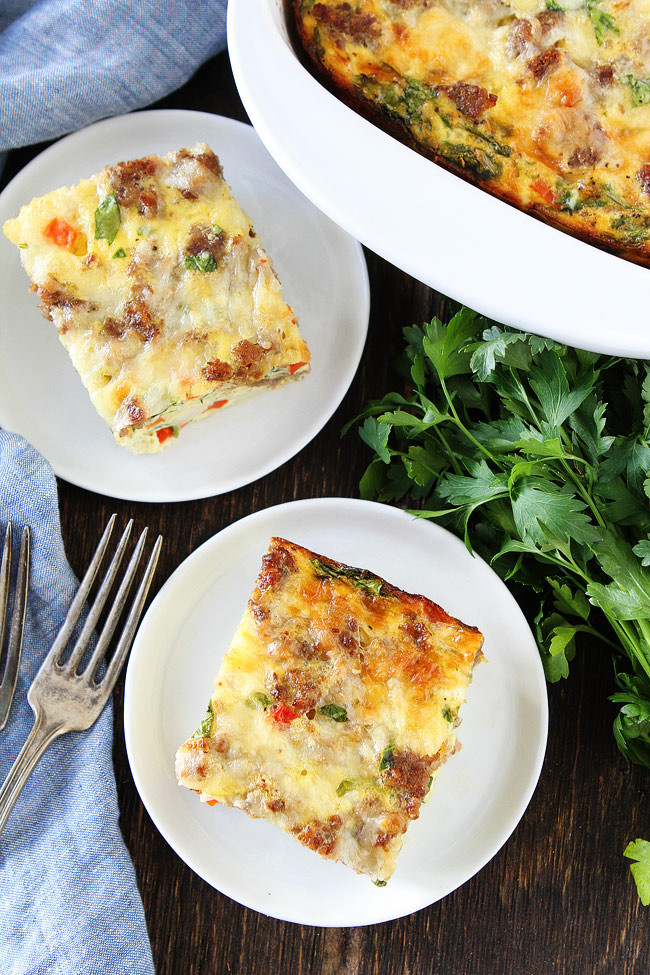 Potato Egg Casserole
 Sausage Breakfast Casserole