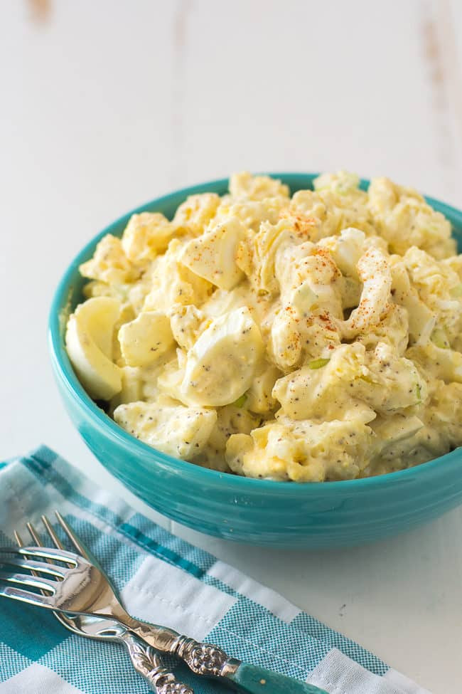 Potato Egg Salad
 Classic Potato Salad Recipe Easy Potato Salad with Egg