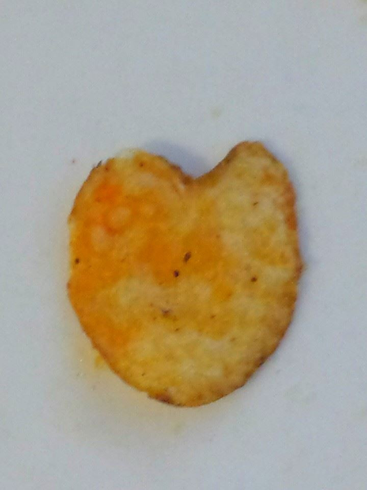 Potato For A Heart
 Heart Shaped BBQ Potato Chip