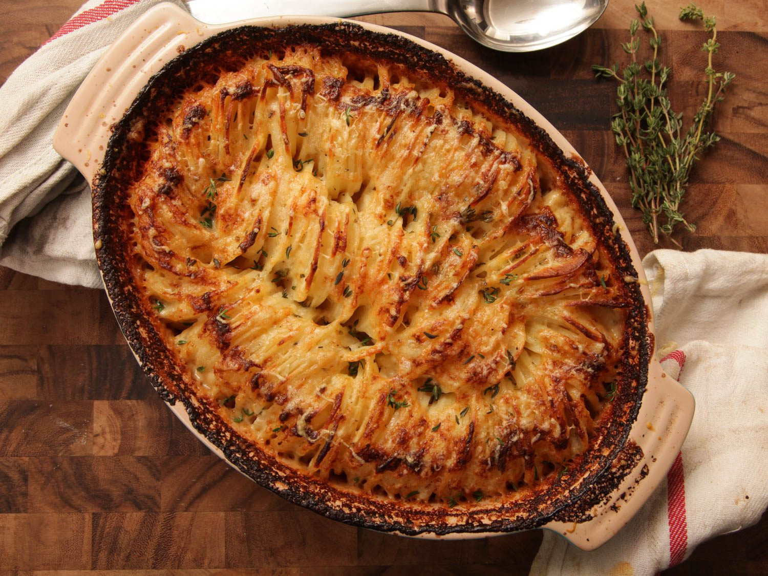 Potato Gratin Recipe
 Hasselback Potato Gratin Recipe