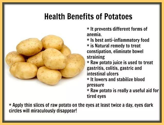 Potato Health Benefits
 17 Best images about Health remedy s on Pinterest
