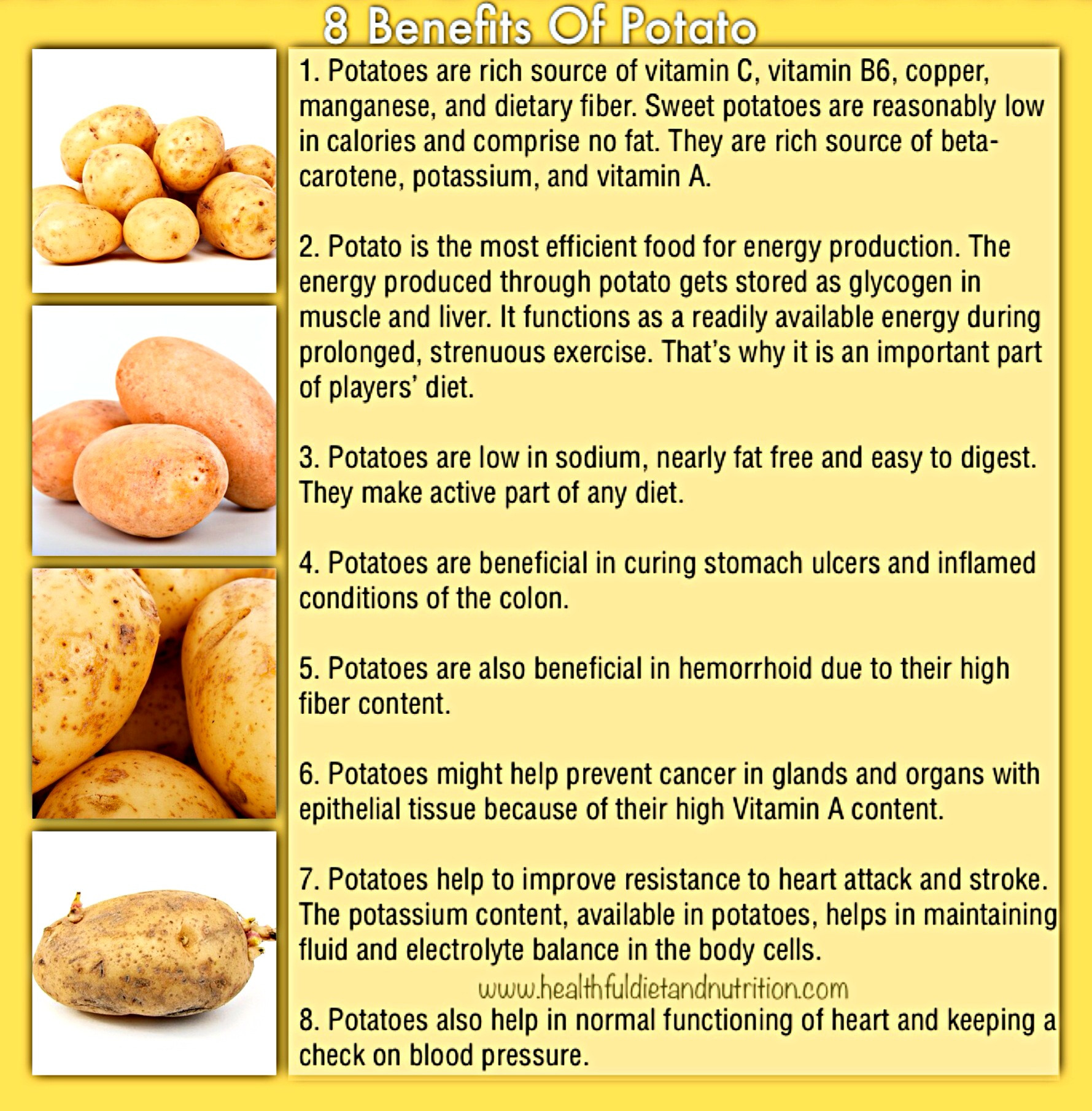 Potato Health Benefits
 irish potatoes health benefits