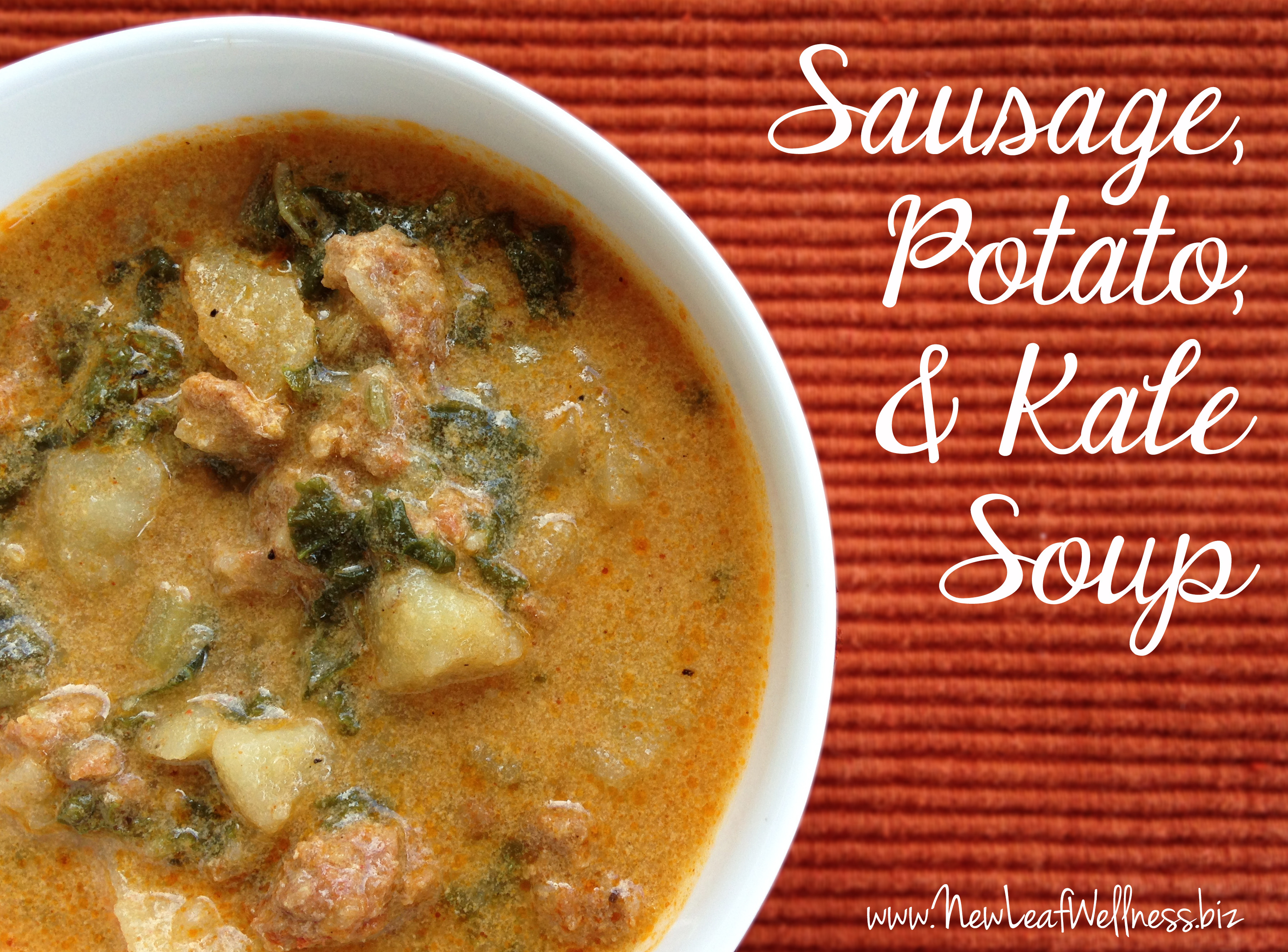 Potato Kale Soup
 Sausage potato and kale soup recipe
