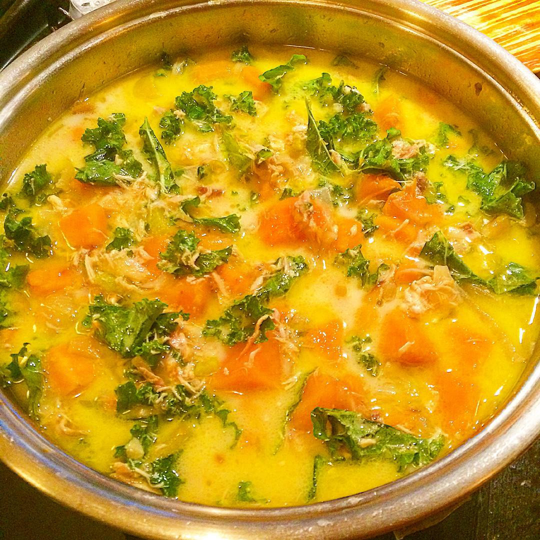 Potato Kale Soup
 Chicken Sweet Potato and Kale Soup