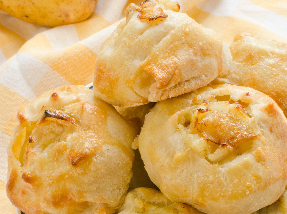 Potato Knish Recipe
 Meat and Potato Knishes