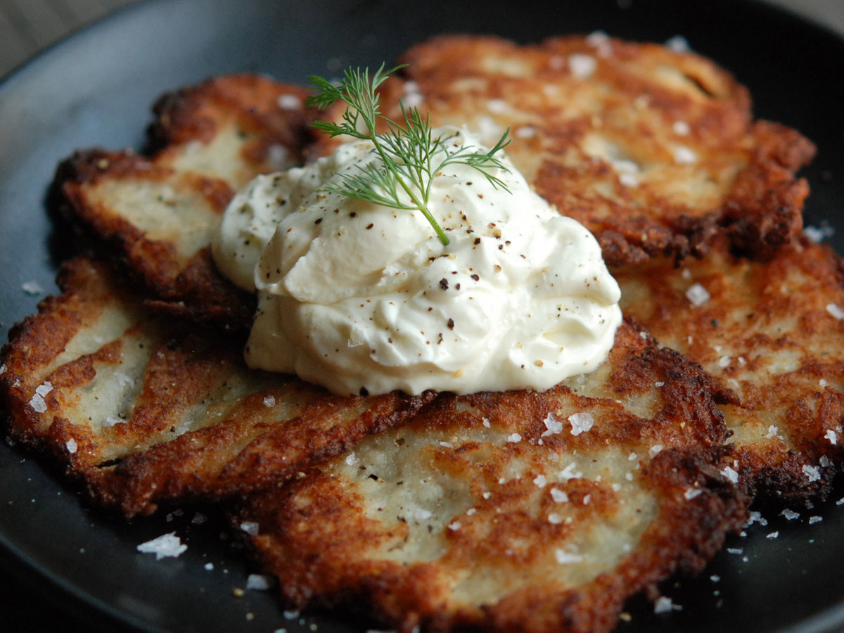 Potato Latke Recipe
 Killer Potato Latkes Recipe Andrew Zimmern